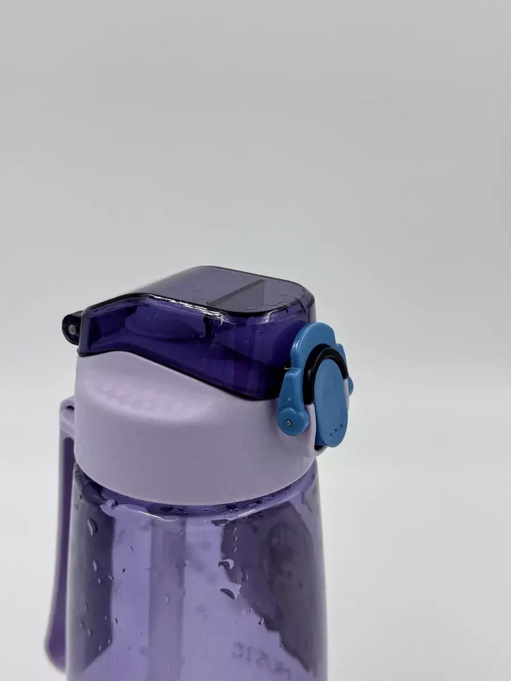 Бутылка для воды с трубочкой силиконовой 480 мл