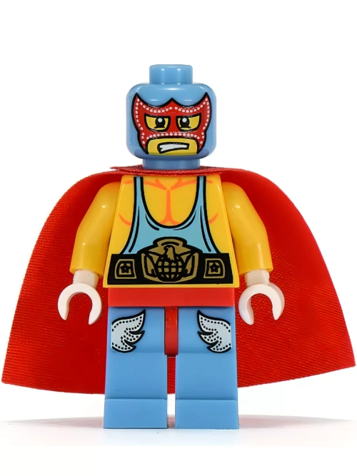 LEGO Minifigures series 1 серия 8683 Суперборец