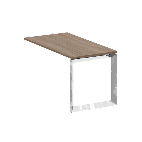 Onix Direct Lux Брифинг-приставка О-обр. м/к M-O.MO-BR-13 Дуб Аризона/Нержавеющая Сталь/Хром 1380*72