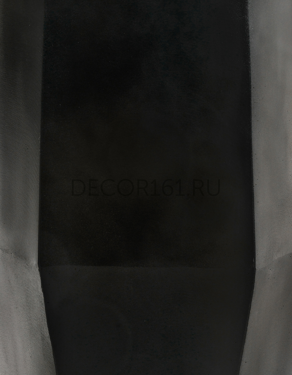 Кашпо TREEZ Effectory Crystal Высокий многогранник Антрацит в-97, д-41х36 1/1 41.3321-08-048-BLCK-097