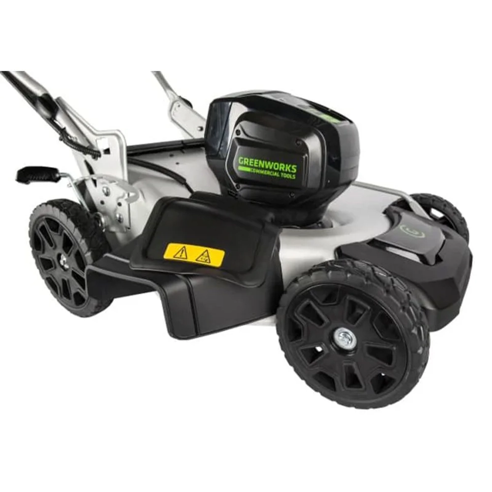 Аккумуляторная газонокосилка Greenworks GС82LM46 82V 82В (без АКБ и ЗУ) нож 46 см, 2502407