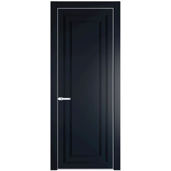 Profil Doors 26PA нэви блу профиль серебро