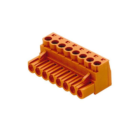 Клеммник мама угловой Weidmuller BLZ 5.08/07/180 SN OR BX (2EDGK-5.08-07P) 5,08мм