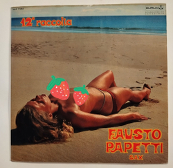 Винтажная виниловая пластинка LP Fausto Papetti 12a Raccolta (Italy 1971)