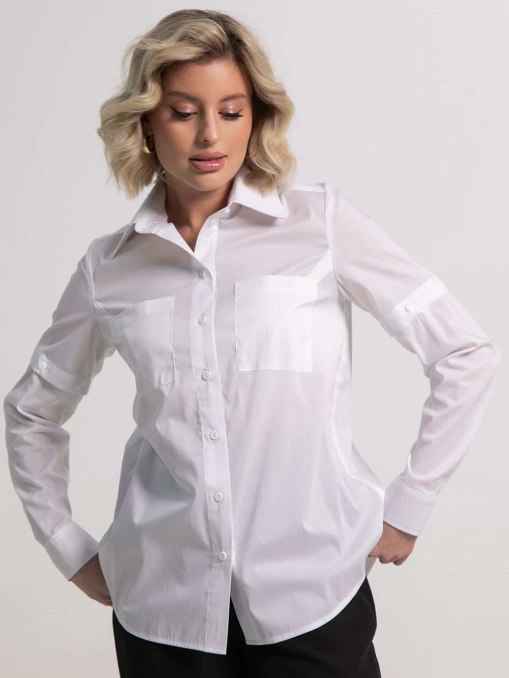 Рубашка Секрет (белая) Б15296-13М LT Collection