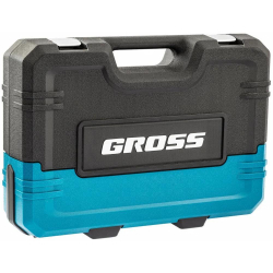 Универсальный набор инструментов Gross 14156 (76 предм., 120 зубьев, CrV, 1/4", 1/2")