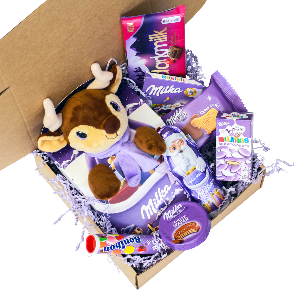 Новогодний подарочный набор сладостей HappyBox by HoneyForYou "Happy New Year №2"