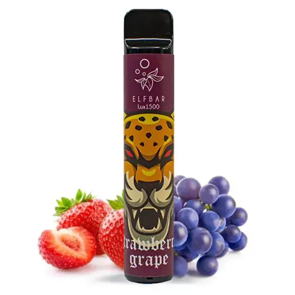 ELF BAR 1500 LUX - Strawberry Grape (5% nic)