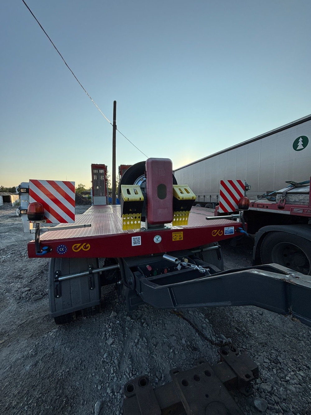 LIDER LOWBED A1 Прицеп тяжеловоз 3 оси A1 (Не раздвижной)