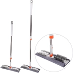 Швабра Gray с двумя насадками из микрофибры 37*12*120