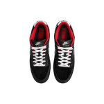 Кроссовки Nike Dunk Low Black White Red x LPL