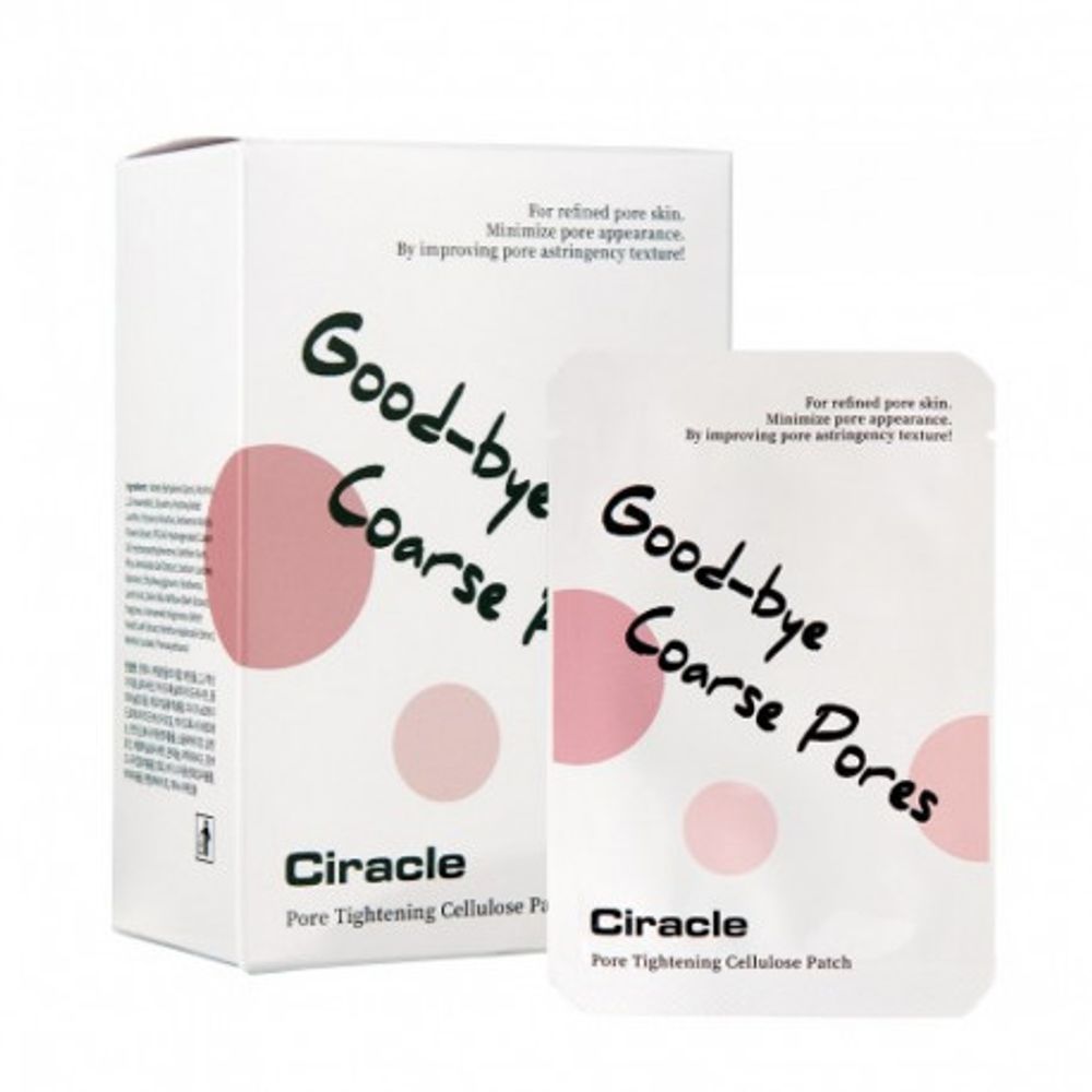 Маска-патч для сужения пор CIRACLE Good-bye Coarse Pores Cellulose Patch 1 шт