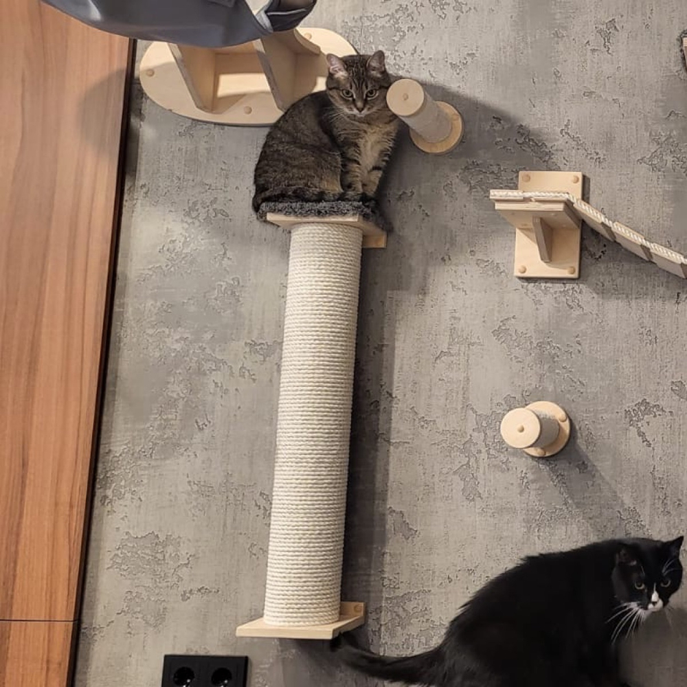 Колонна настенная