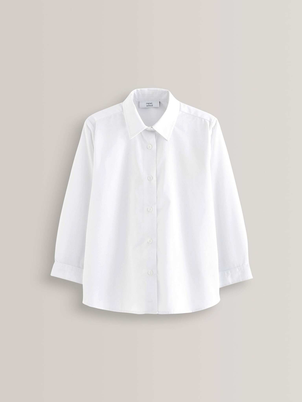 Рубашка школьная для девочки Next 762-072, 2 шт., Белый