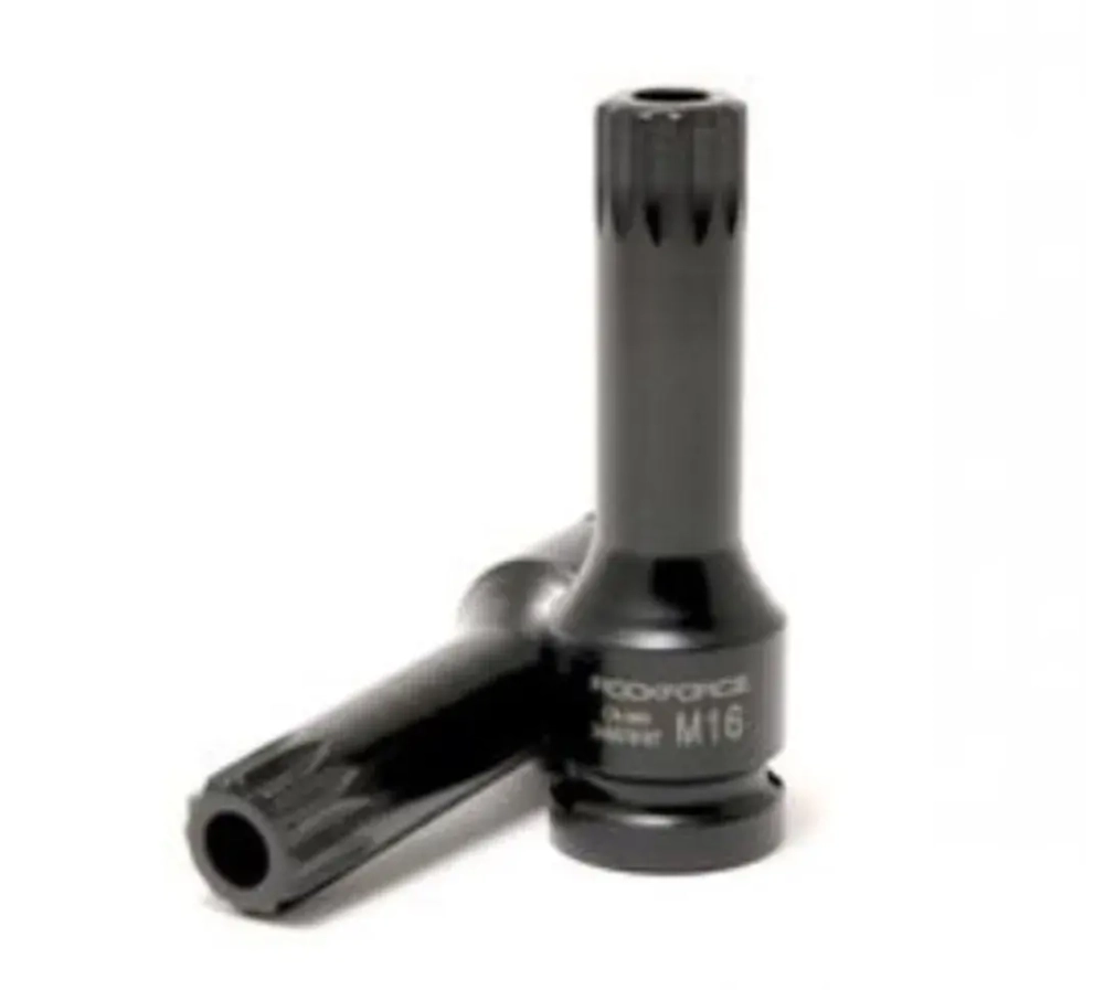 Головка-бита SPLINE ударная M16, 1/2'' RockForce##Rock FORCE RF-24807816