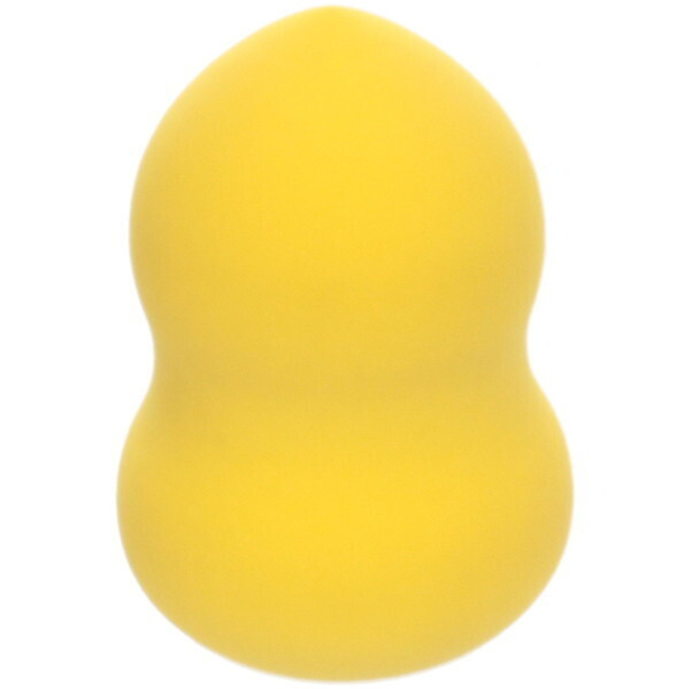 Спонж для контуринга «Your beauty», цвет нежно - желтый, в пластиковой коробке, 6*2,5см