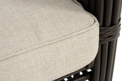 "Ницца" кресло из искусственного ротанга, цвет бронзовый