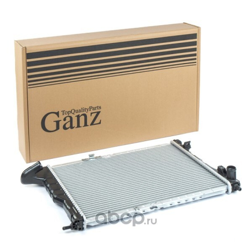 Радиатор основ. алюм. Daewoo Matiz Chevrolet Spark c 2005 г. M/A (GANZ)