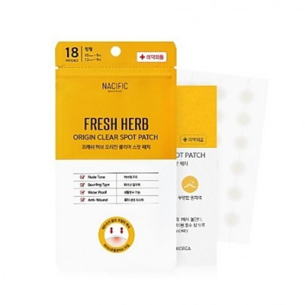 Nacific Fresh Herb Clear Spot Patch патчи от акне