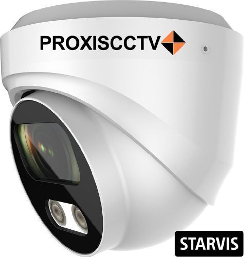 PX-IP-DS-GF80-P/M (BV) купольная уличная IP видеокамера, 8.0Мп*20к/с, f=2.8мм, POE, микрофон