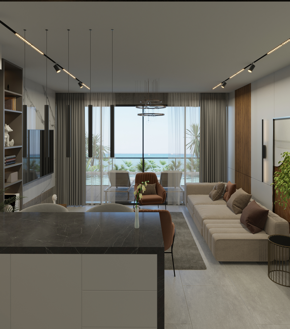 ЖК "CASA DEL MARE" Северный Кипр, район Esentepe. Расположен в элитном районе Северного Кипра, на берегу Средиземного моря, с собственной лагуной 20 минут до столицы