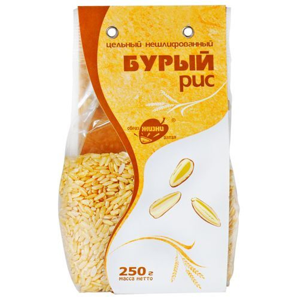 Крупа Образ Жизни Рис бурый 250гр.