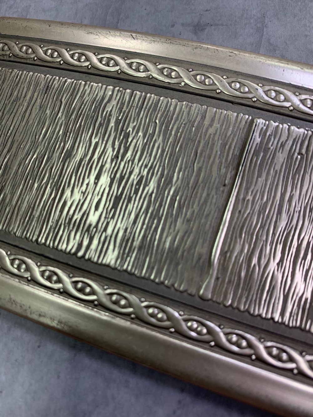 Сатин "Ария" (7см) декоративная планка (бленда)