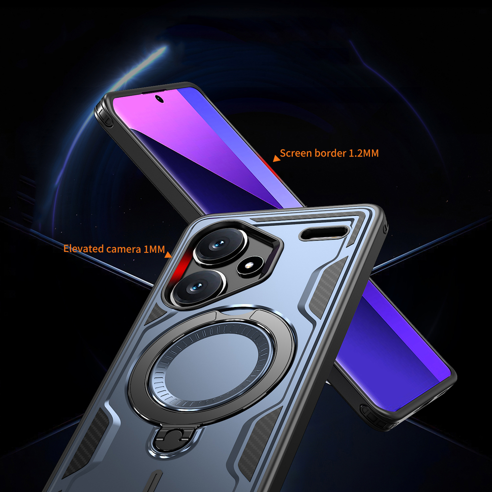 Чехол Magneto Case с кольцом для Xiaomi Redmi Note 13 Pro+