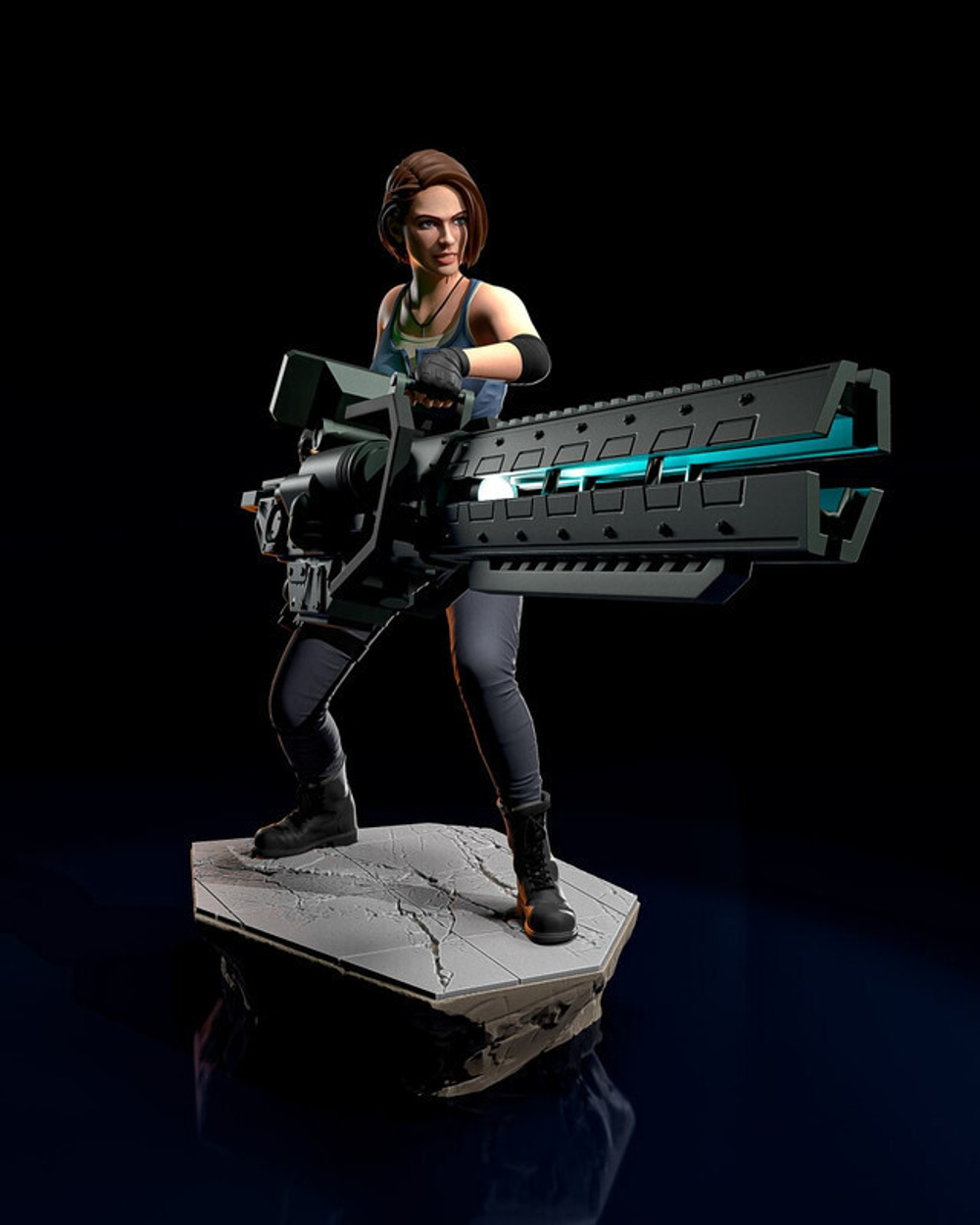 Jill Valentine Джилл Валентайн Resident Evil Обитель зла Коллекционная Фигурка Аниме