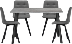 Обеденная группа Мальба из ЛДСП с текстильной обивкой