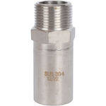 ROMMER Вставка с НР 28x3/4" из нержавеющей стали прессовой