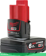 Аккумулятор для инструмента Milwaukee M12 B6 (4932451395)