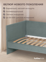 Диван - кровать Simple 160х80 см ткань Микровелюр