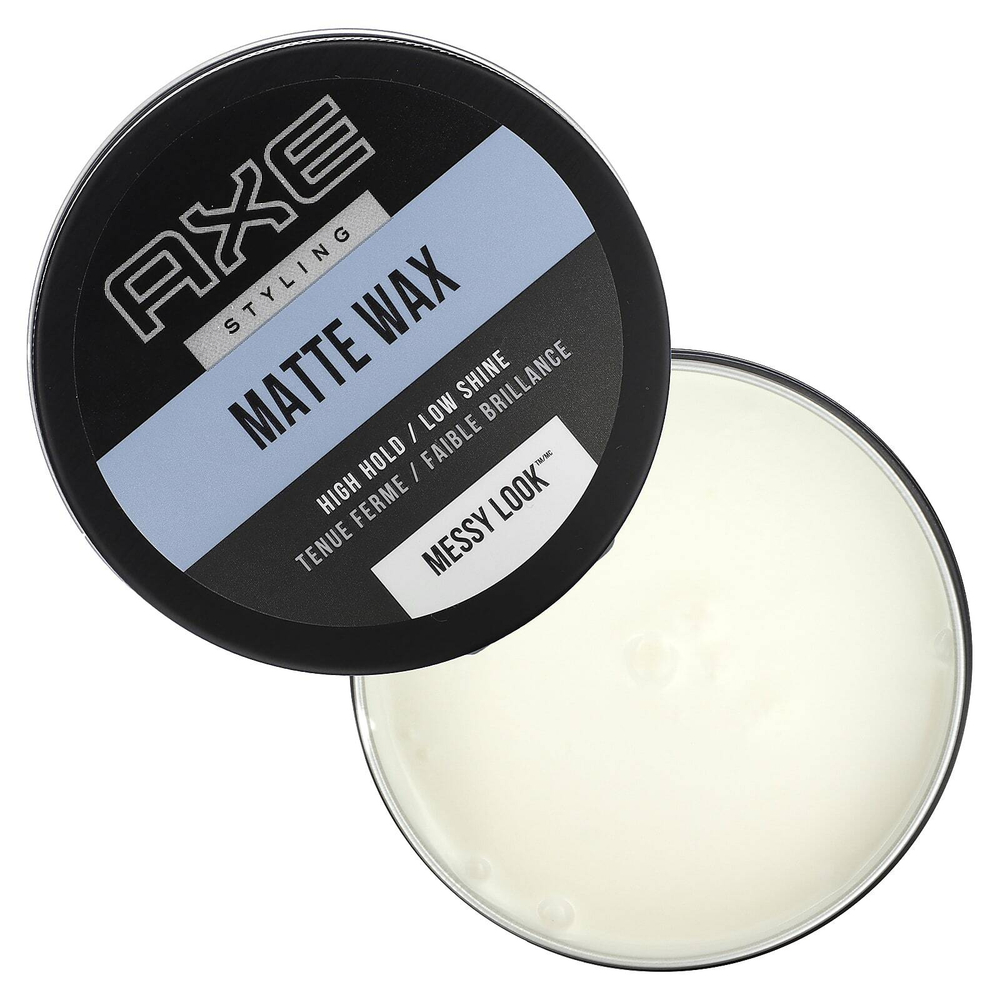 AXE, Матовый воск для укладки, высокая фиксация, слабый блеск, 75 г (2,64 унции)