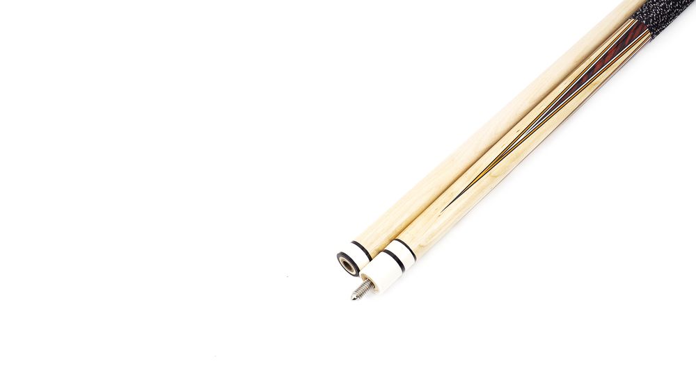Кий / пирамида 2-pc &quot;W-6040&quot; (черный) с оплеткой