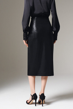 4844 Юбка женская (черный)