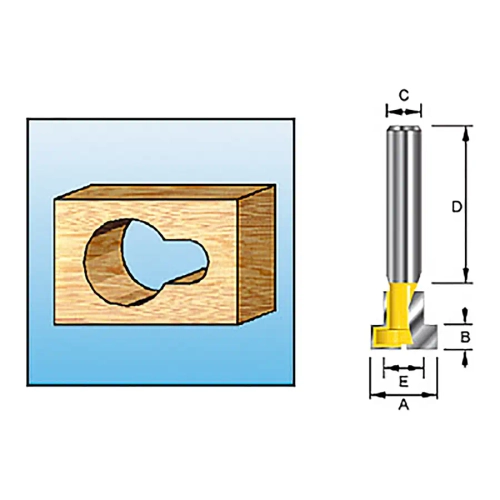 Фреза 9,5х4,76х8х32 Makita D-11988