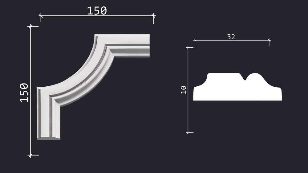 Угловой элемент C1-DD603