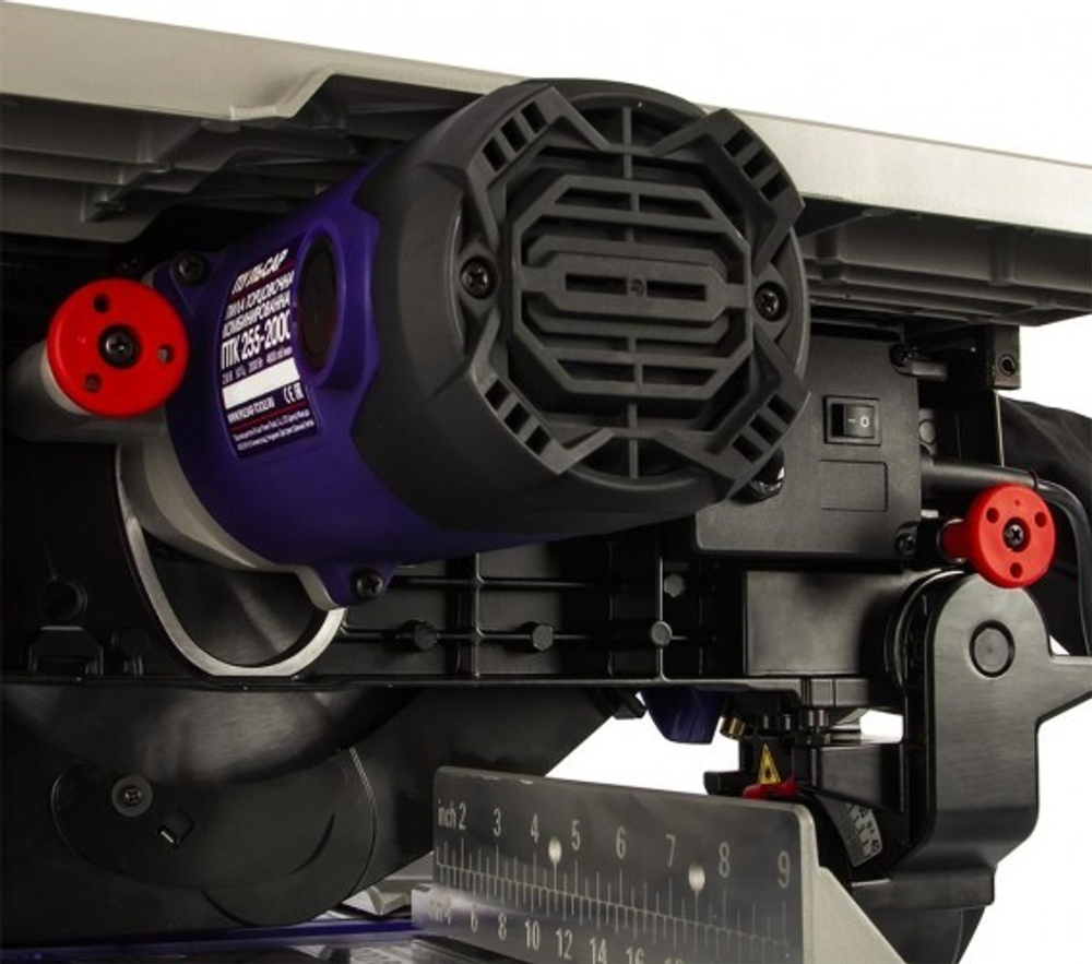 Пила торцовочная сетевая ПУЛЬСАР ПТК 255-2000 комбинированная 909-488