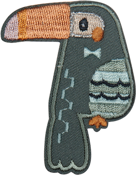 Термоаппликация "Птица ", 1 шт, 4,6 x 6,0 см (10013160/130321/01372243/1_Китай)