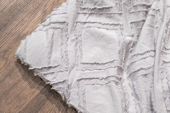 177HON-19260 Покрывало Квадро серое 240*260