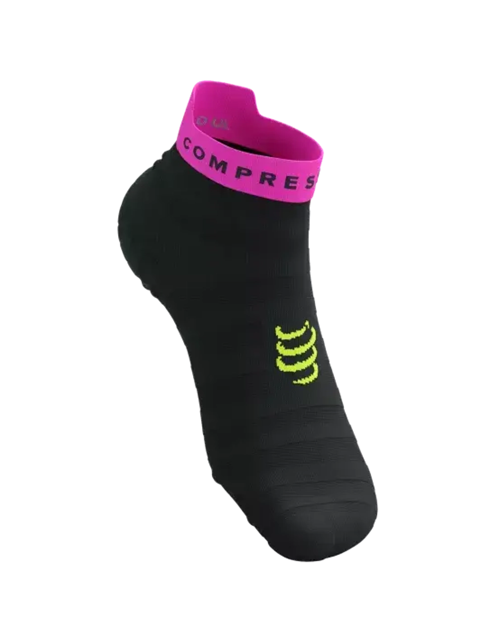 Носки Run Ultralight Low V4 Black Safe Yellow Neo Pink