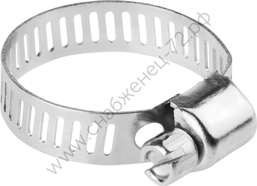 STAYER 14-27 мм, просечная лента 8 мм, хомут стальной, цинк, 5 шт (3780-14-27_z01)