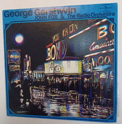 Винтажная виниловая пластинка George Gershwin & The John Fox Radio Orchestra George Gershwin Джордж Гершвин