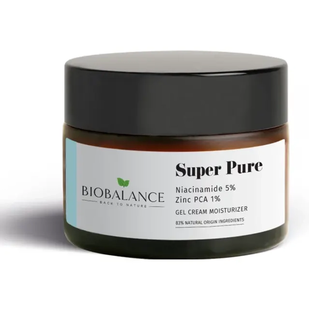 BioBalance Super Pure Niacinamide 5%+Zinc PCA 1% Gel Cream Гель-крем для лица