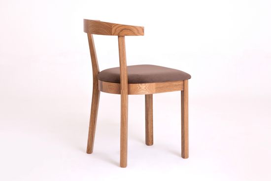 Стул Бари (дуб тон Светлый дуб, ткань  002 -  Velutto 23)