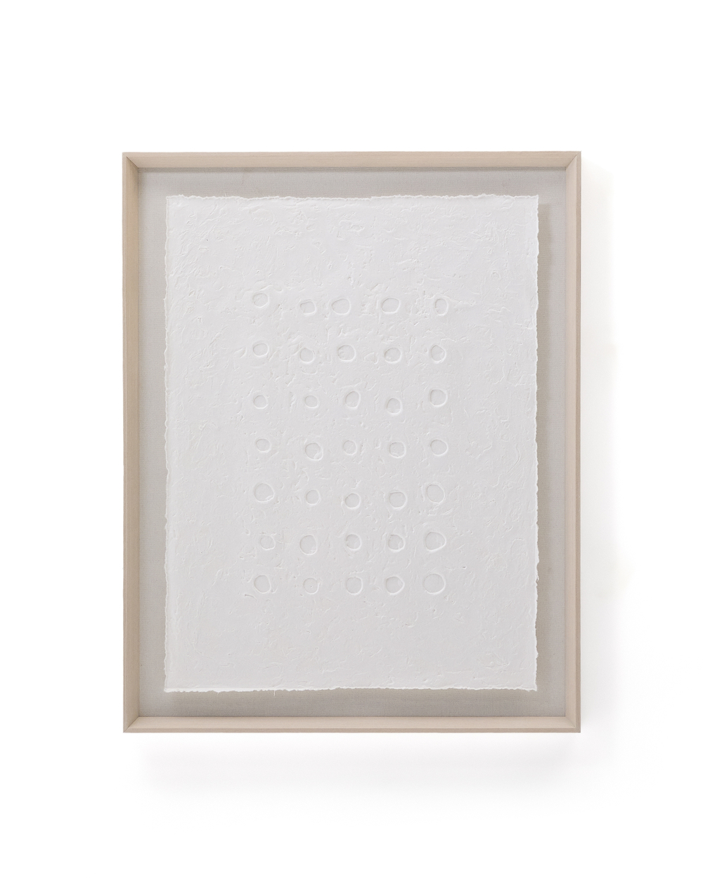Olvin Абстрактная картина на белой бумаге с рельефным рисунком 73,6 x 93,6 см