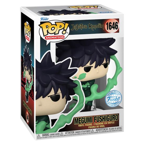 Фигурка Funko POP! Animation Jujutsu Kaisen Megumi Fushiguro (Paint) (Exc) (1646) 82142 / Фигурка Фанко ПОП! по мотивам аниме "Магическая битва", Фушигуро Мегуми