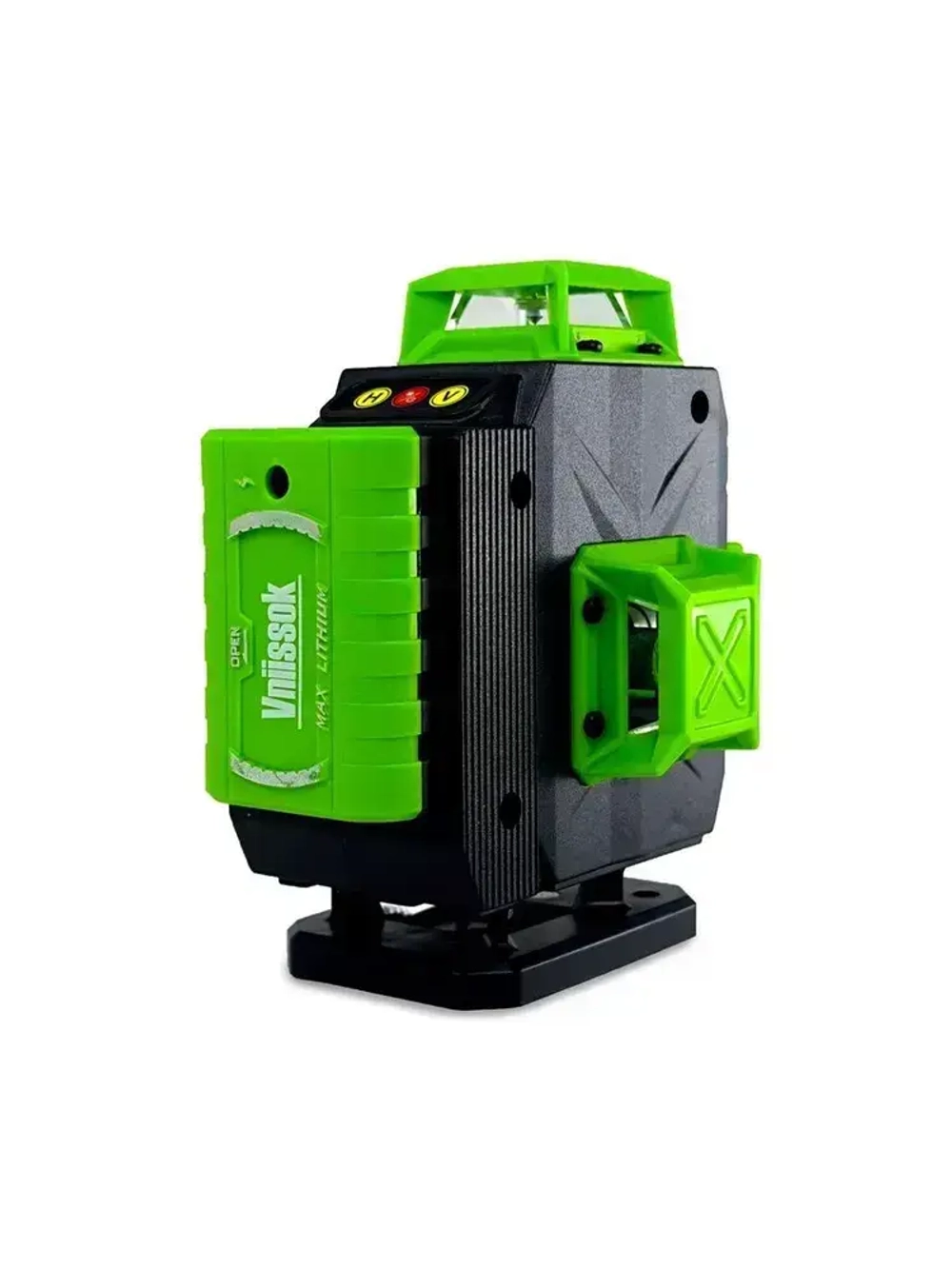 Лазерный уровень VNIISSOK Зеленый 16 лучей с пультом управления и штативом 1м. ,Зеленый луч уровень 360 град