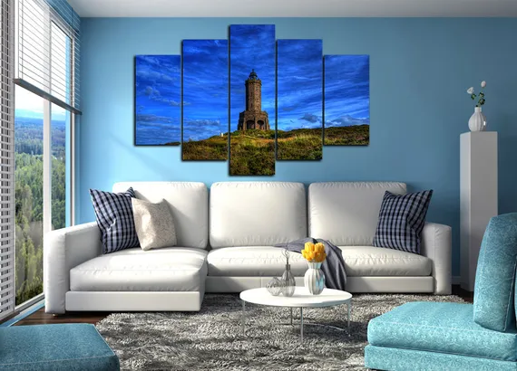 Модульная картина"Дарвен Тауэр"